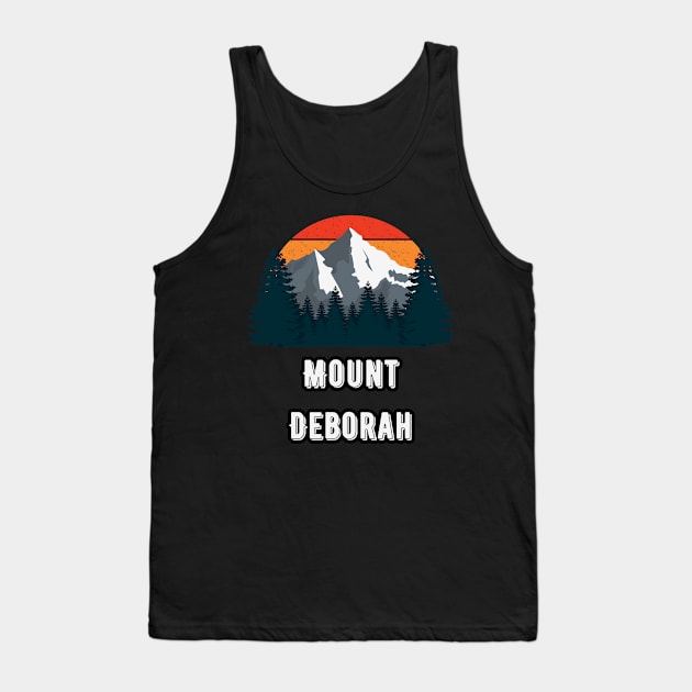 Mount Deborah Tank Top by Canada Cities